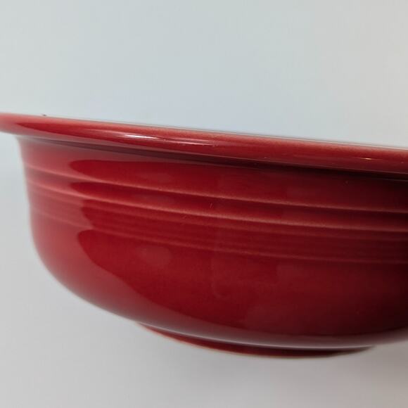 Fiestaware Cinnabar 2006 Vegetable Bowl Retired Replacement Modern Vintage 06-10 - Picture 10 of 10